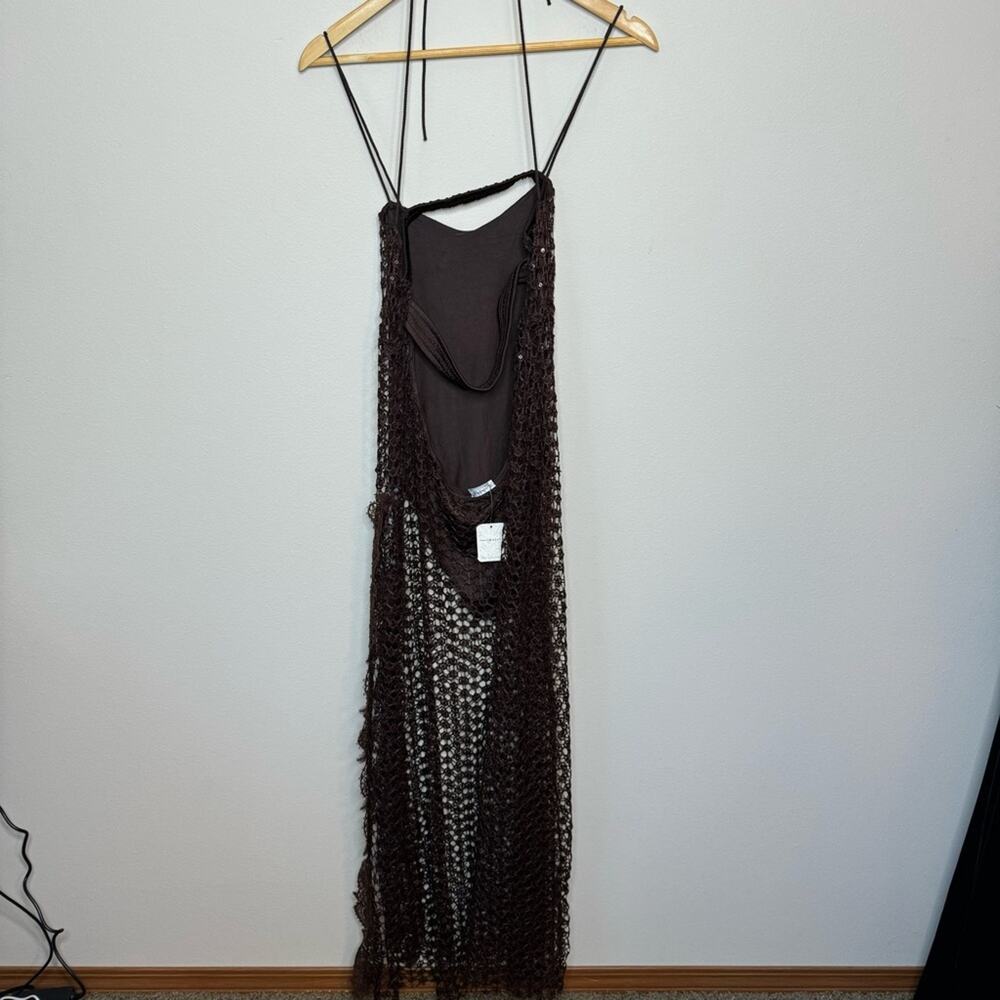 Free People Intimately NWT Smoke and Mirrors Slip Bodysuit Size M - Picture 10 of 12